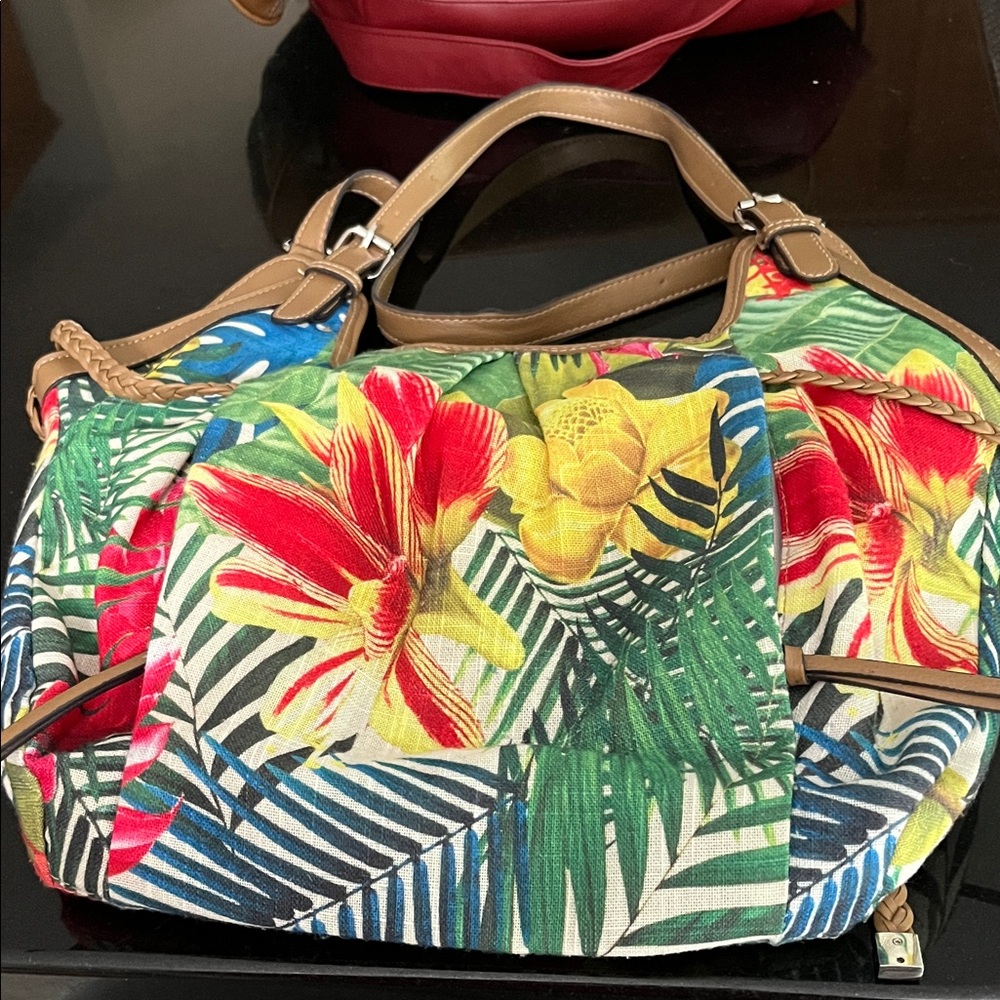 Croft & Barrow Multicolor Floral Shoulder Bag